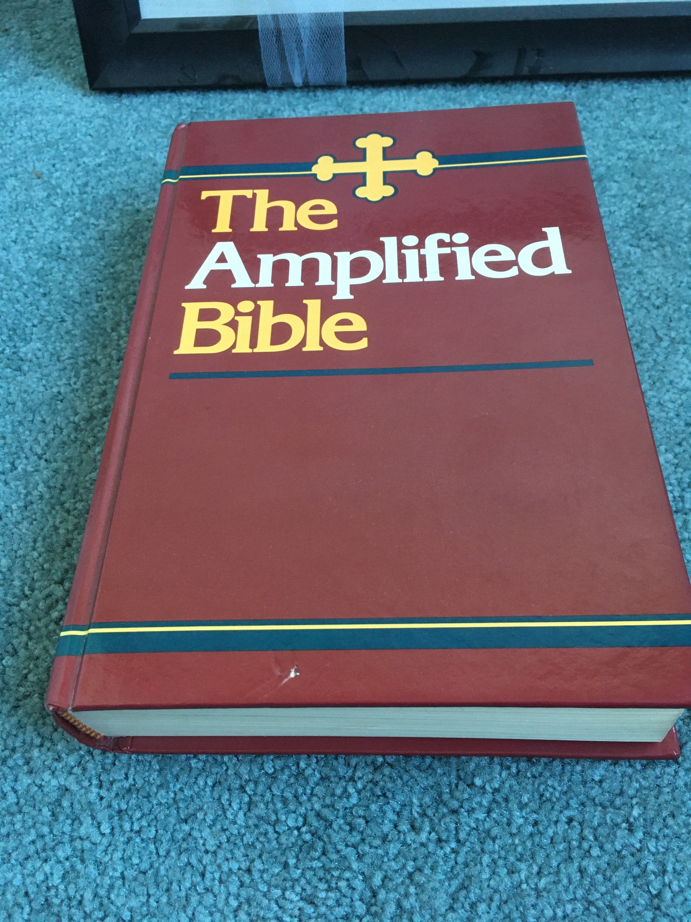 AMPC CLASSIC AMPLIFIED Bible Hard Back Large Print 1987 Etsy