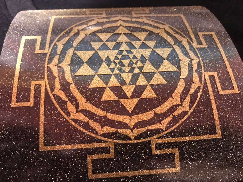 Custom order sticker Heat transfer sticker Iron on vinyl Sacral sticker Jantra sticker Gold jantra Chakra sticker Custom symbol sticker