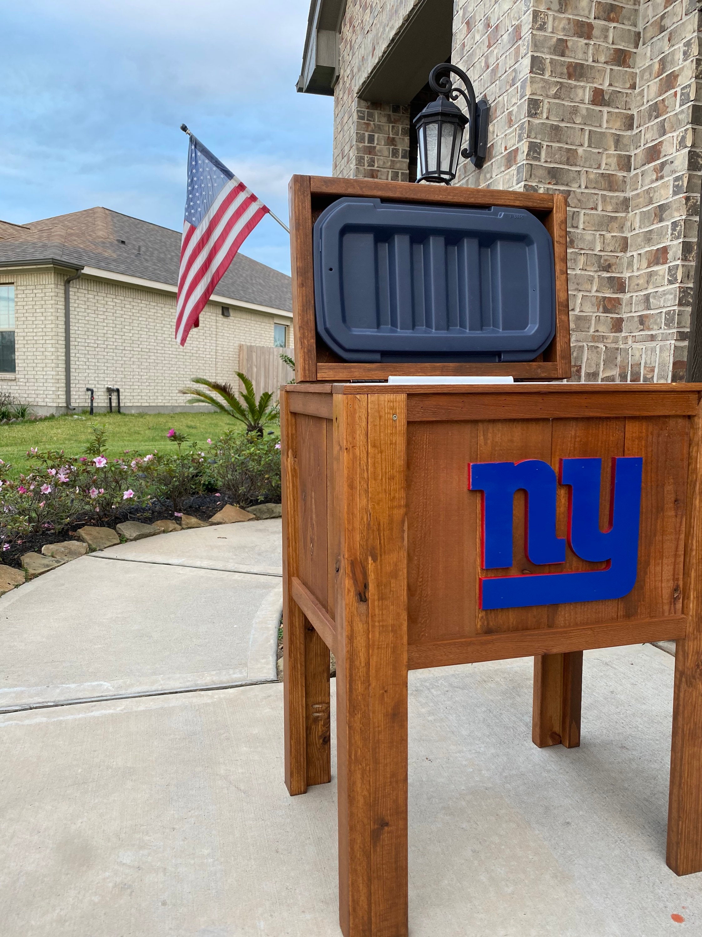NY Giants Cooler Houston Area Pick Up ONLY Etsy