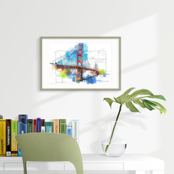 San Francisco Art - Etsy