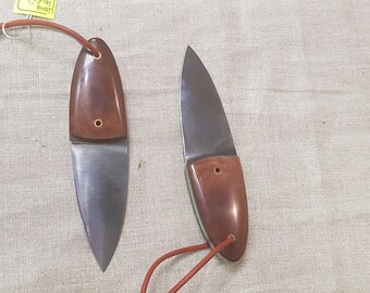 Hidden Knife Necklace Etsy