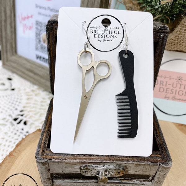 Hairstylist Jewelry Etsy