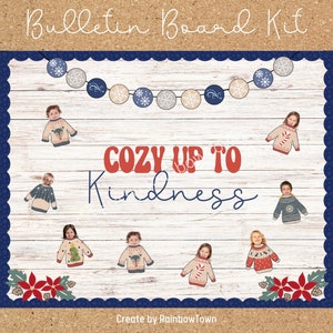 Sweater Weather Winter Bulletin Board Kit Printable