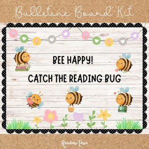 Bee A Reader BEE Bulletin Board Kit  Bee Classroom Theme