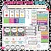 Composition Notebook Classroom Decor Bundle Retro Theme Decorations ...