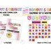 Groovy Bright Classroom Decor Bundle Pastel Theme Printable & Editable ...