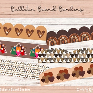 Black Lives Matter Bulletin Board Borders Classroom Decor Printable