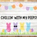 Easter Bunny Bulletin Board Kit Spring Door Decor March-april Classroom ...