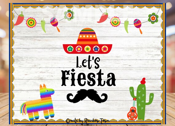 Kosiz 45 Pcs Mexican Paty Cutouts Cinco De Mayo Pape Cuts