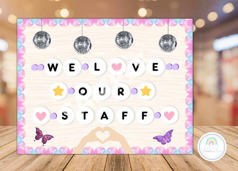 Teacher Appreciation Bulletin Board Kit: Pastel Classroom Decor (PNG ...