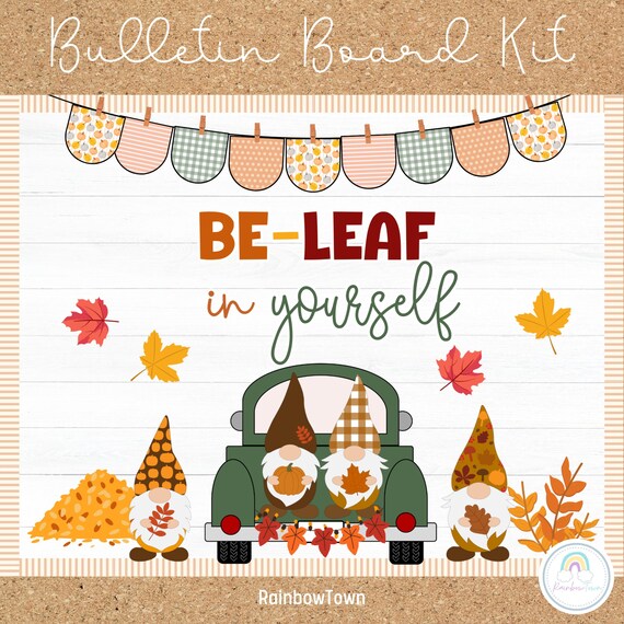 thumbnail image 2 of Pajean 135 Pieces Fall Classroom Bulletin Board Decorations Autumn Thanksgiving Fall Tree Bulletin Board Decorations Maple Leaves Tree Cutouts For Home Classroom Wall Decor(Stylish Style 2 of 11