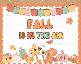Tablón de anuncios de otoño: decoraciones otoñales geniales para el aula, imprimibles