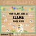 Llama Back to School Bulletin Board Printable - Etsy