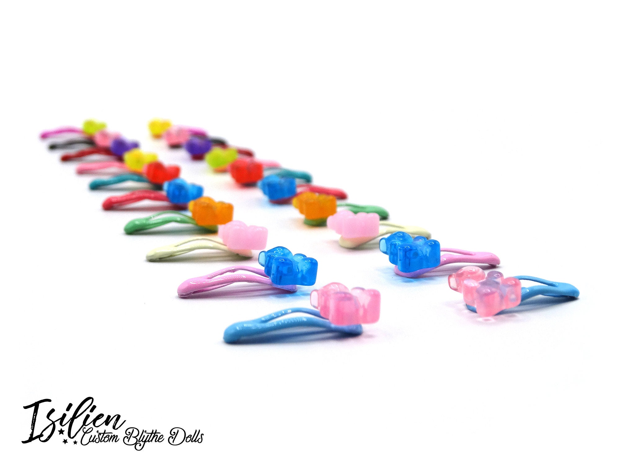 Hair Clips for Blythe Dolls Blythe Doll Hair Clips for Etsy