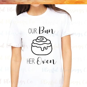 Our Bun Her Oven Surrogacy SVG PNG
