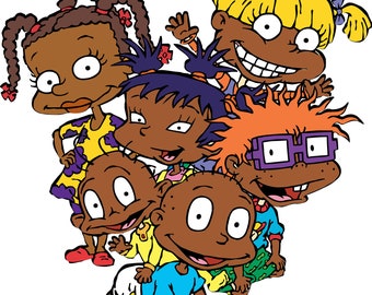 Download Inspired African American Rugrats Clipart 18 PNG Files | Etsy