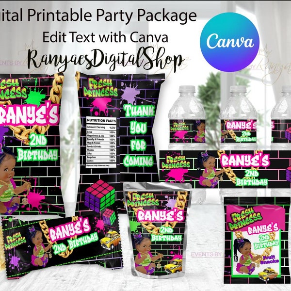 Fresh Princess Party Etsy