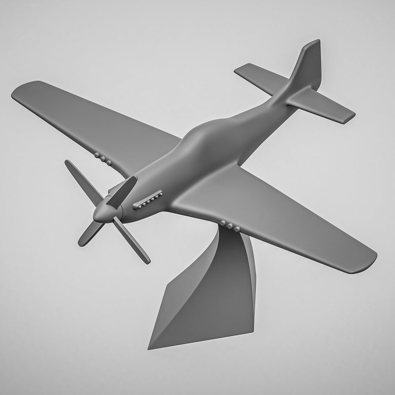 3d Print P51 Etsy