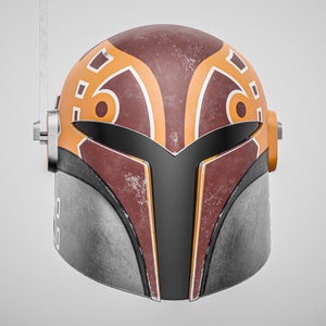 Sabine&#39;s Helmet - 3D Printable STL Model (DIGITAL DOWNLOAD)