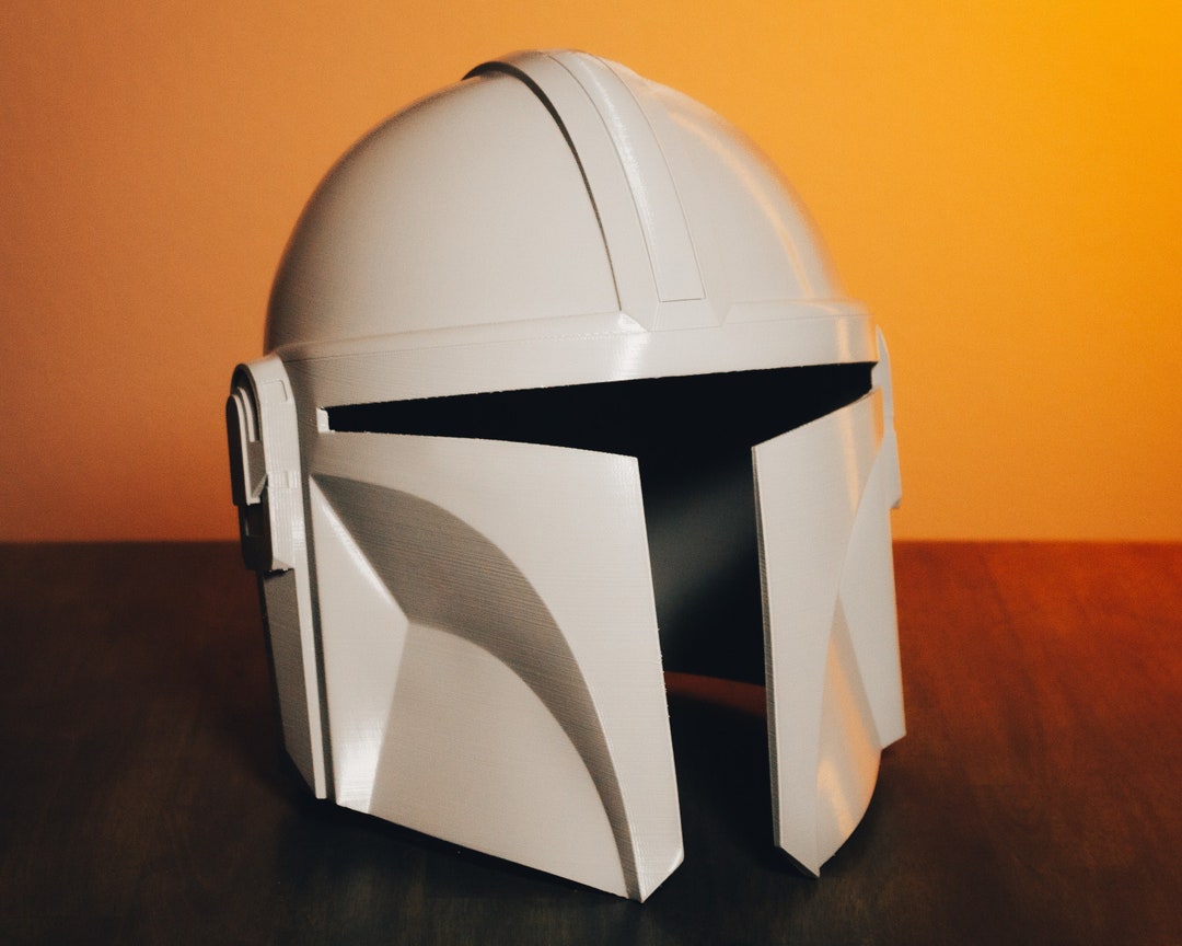 Mando Helmet DIY Replica Prop 3D PRINT Etsy