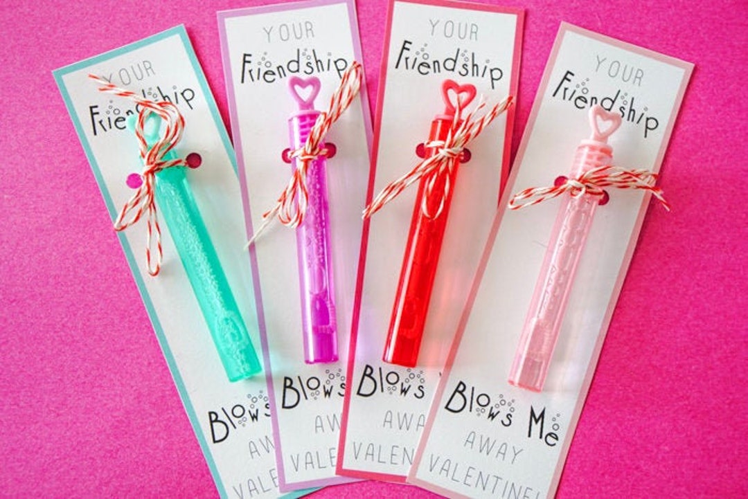 Bubble Valentines Printable - Etsy
