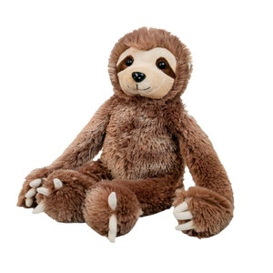 WEIGHTED SLOTH Stuffed Animal, 16&quot; Plushie, Sensory Comfort Toy, Anxiety Calming Plushie, Emotional Support Pet, Cuddly, Gift