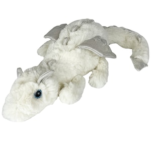 CLOUD DRAGON STUFFED Animal, 8 Inches, Order Stuffed or Unstuffed With a Fiber Pack, Fantasy Plushie