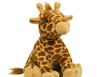 WEIGHTED GIRAFFE Stuffed Animal, 16&quot; Plushie, Sensory Comfort Toy, Anxiety Calming Plushie, Emotional Support Pet, Cuddly, Gift