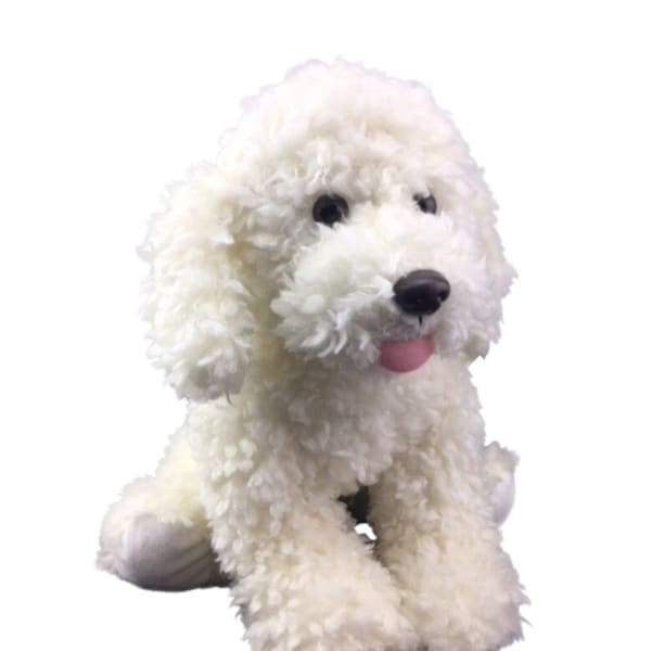 POODLE STUFFED Animal, 8 Inches, Order Stuffed or Unstuffed With a Fiber Pack, Teddy Bear Plushie