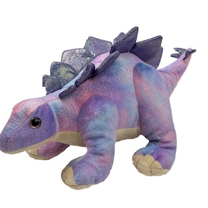 WEIGHTED STEGOSAURUS Stuffed Animal, 16&quot; Plushie, Sensory Comfort Toy, Anxiety Calming Plushie, Emotional Support Pet, Cuddly, Gift