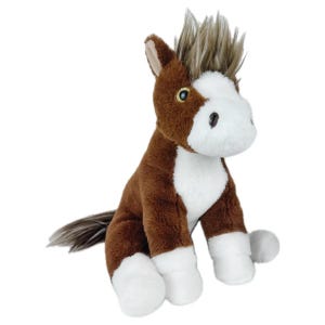 RECORDABLE HORSE Stuffed Animal, 16&quot; Plushie, Ultrasound Plush, Memorial Bear, Military Deployment, Personalized, Gift