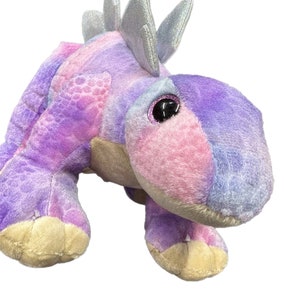 WEIGHTED STEGOSAURUS Stuffed Animal, 16" Plushie, Sensory Comfort Toy, Anxiety Calming Plushie, Emotional Support Pet, Cuddly, Easter Gift