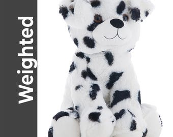 Weighted DALMATIAN Plushie, Sensory Comfort, Anxiety Calming Toy, 16"
