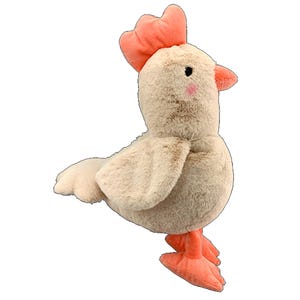 RECORDABLE CHICKEN Stuffed Animal, 16" Plushie, Ultrasound Plush, Memorial Bear, Military Deployment, Personalized,  Gift