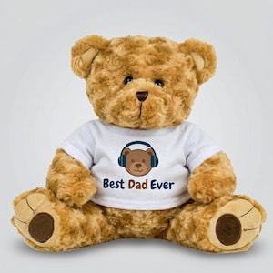Teddy Bear T-Shirt – Dad Ever Design for 14-16 Inch Toys
