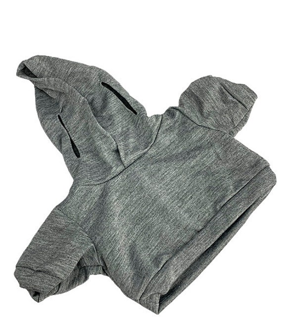 Adorable Gray Hoodie Fits Most 16 inch Build A Bear and Make Your Own Stuffed An 