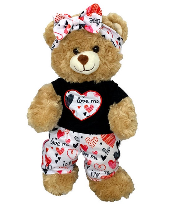 LOVE ME Stuffed Animal Outfit With Headband Fits BAB & 14 to - Etsy Denmark LOVE ME Stuffed Animal Outfit With Headband Fits BAB & 14 to - Etsy Denmark