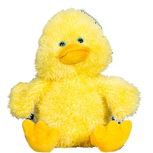 RECORDABLE DUCK Stuffed Animal, 16&quot; Plushie, Ultrasound Plush, Memorial Bear, Military Deployment, Personalized,  Gift