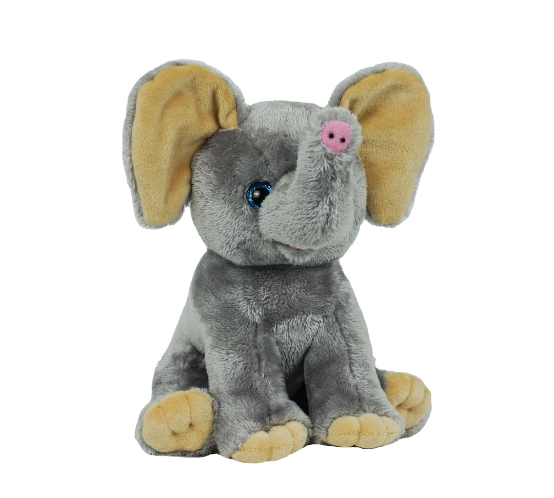 WEIGHTED ELEPHANT Stuffed Animal, 8 Inches, Super Soft Plush, Anxiety