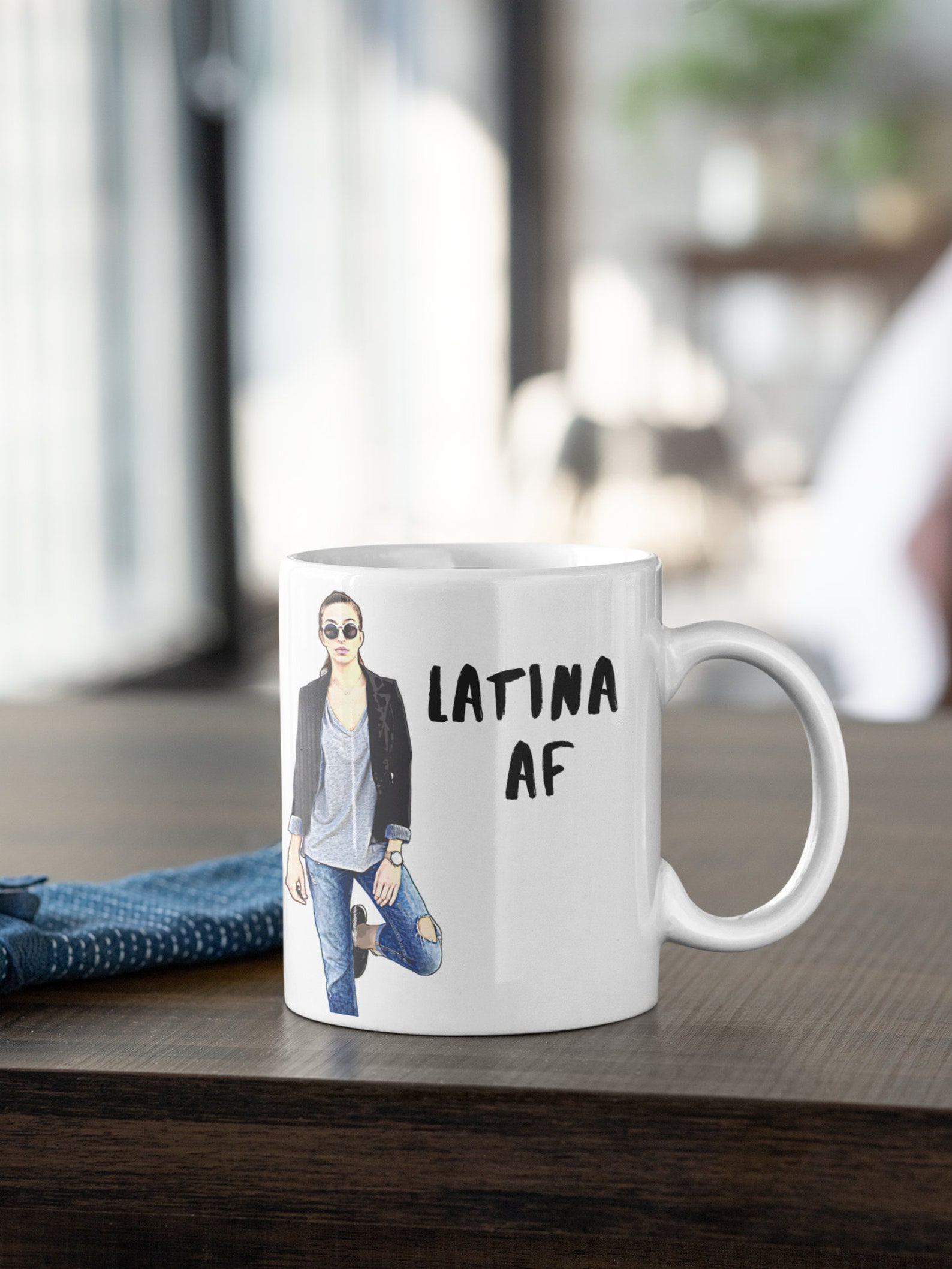Latina Latina AF Hispanic woman clip art Latina svg | Etsy