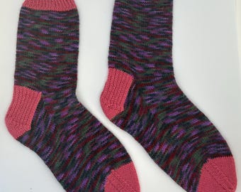 Hand knitted socks / UK size 4-5