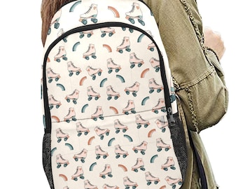 RollerSkating Backpack for Kids, Matching Lunchbag, Pencilcase and Drawstring Bag Available