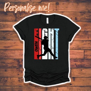 Kids Personalized 8th Baseball Shirt - Boys 8 Today Baseball Boy Shirt Fully Customized With Name  Cool Retro Baseball Birthday Tee