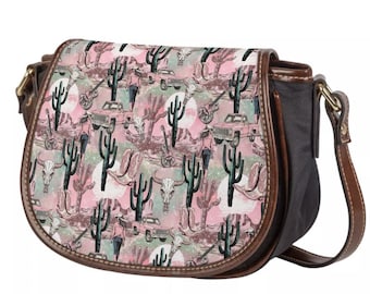 Cactus CrossBody Bag for Women And Teens