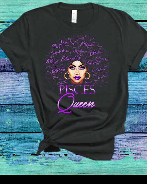 Queens Are Born In February Birthday Shirt Afro Black Girl Queens Are Born In February Birthday Shirt Afro Black Girl