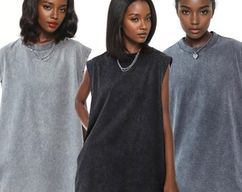 Camisetas de tirantes extragrandes personalizadas para mujer, ropa urbana para mujer, camisetas de tirantes extragrandes. Camisetas de tirantes sin mangas para hombre. Camiseta de tirantes para hombre.