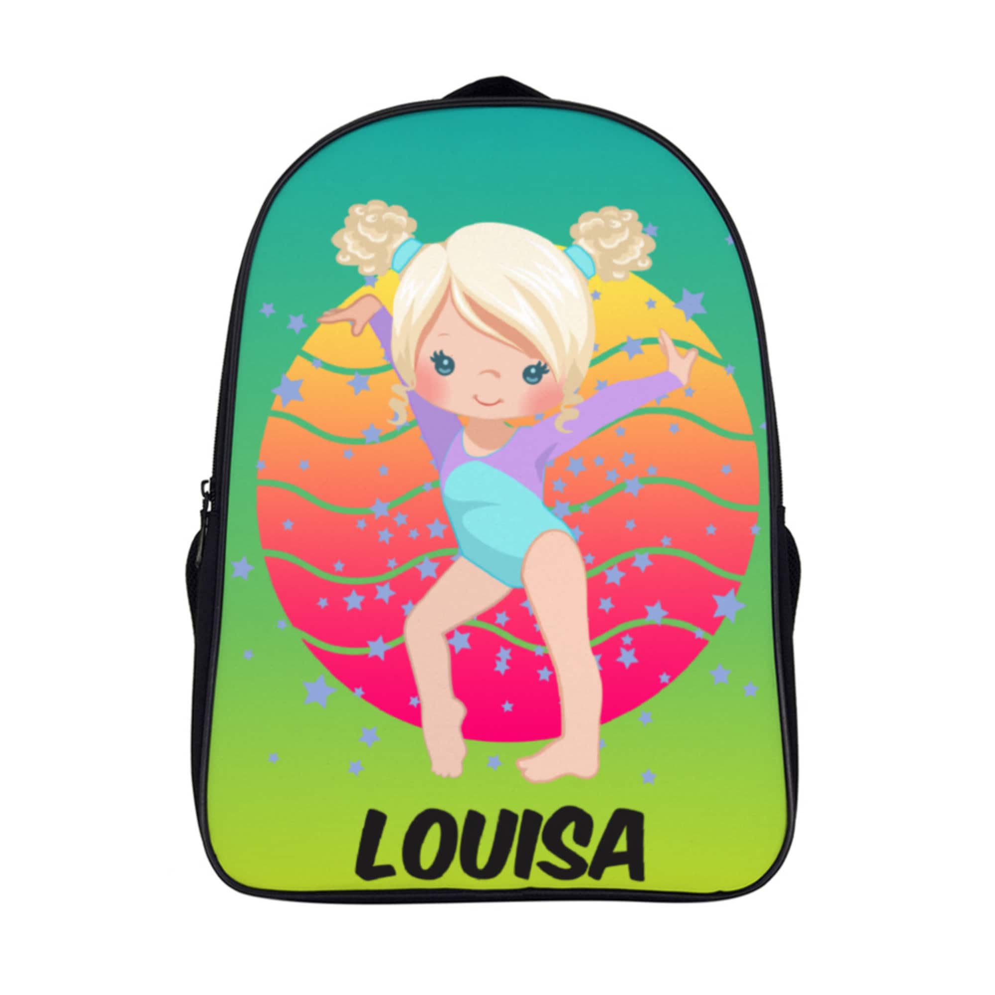 Personalized Gymnastics Bag For Girls Gymnastics Backpack Etsy