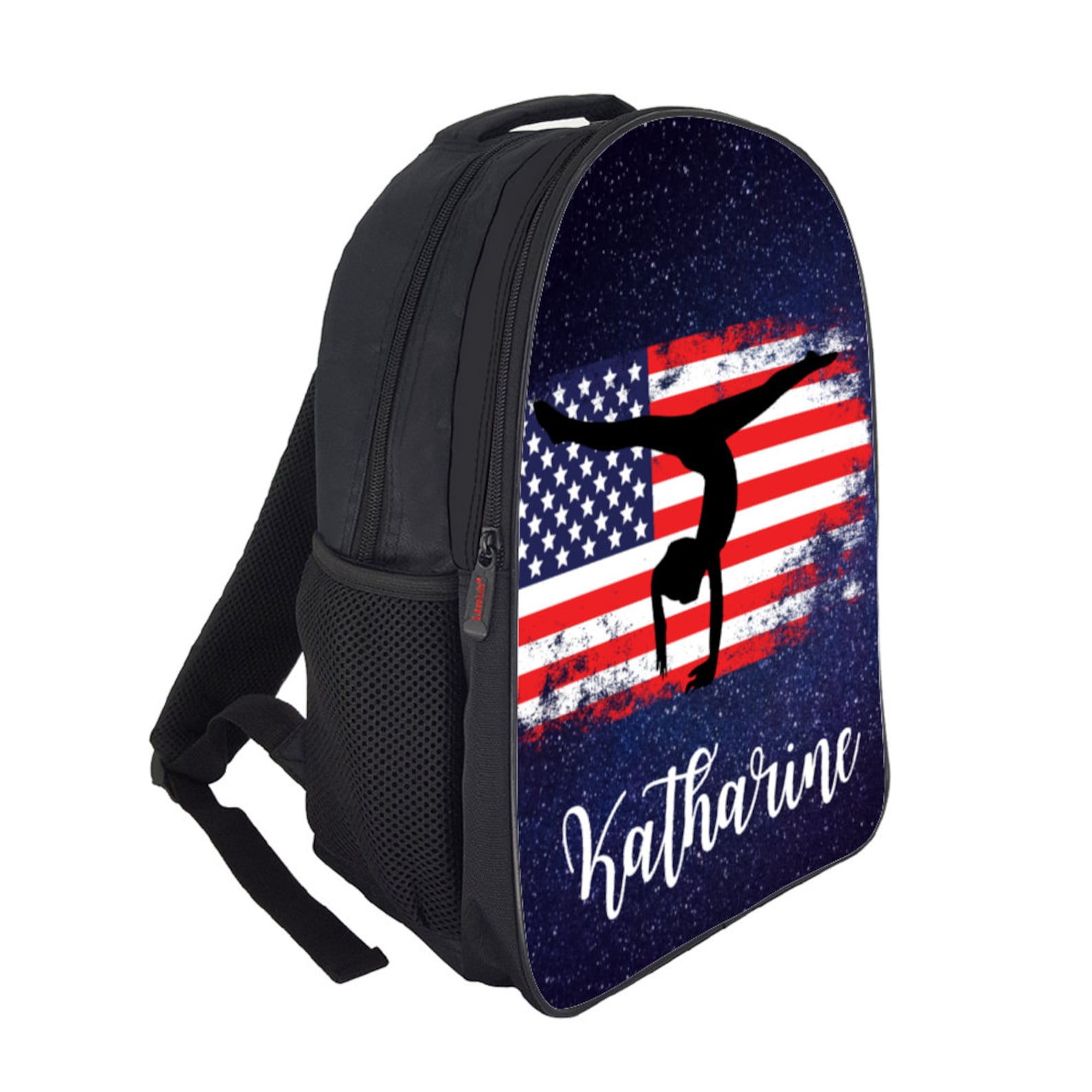 Customized USA Backpack for Gymnastics Olympics Style Etsy