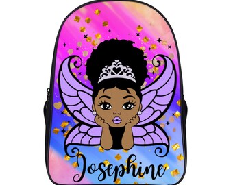 black girl backpack