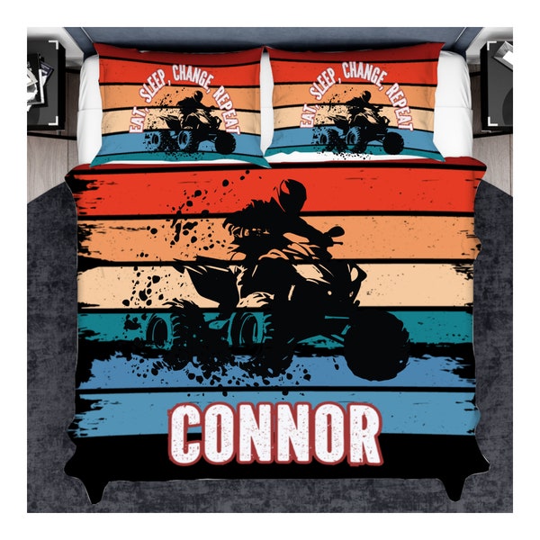 ATV Bedding Set Red